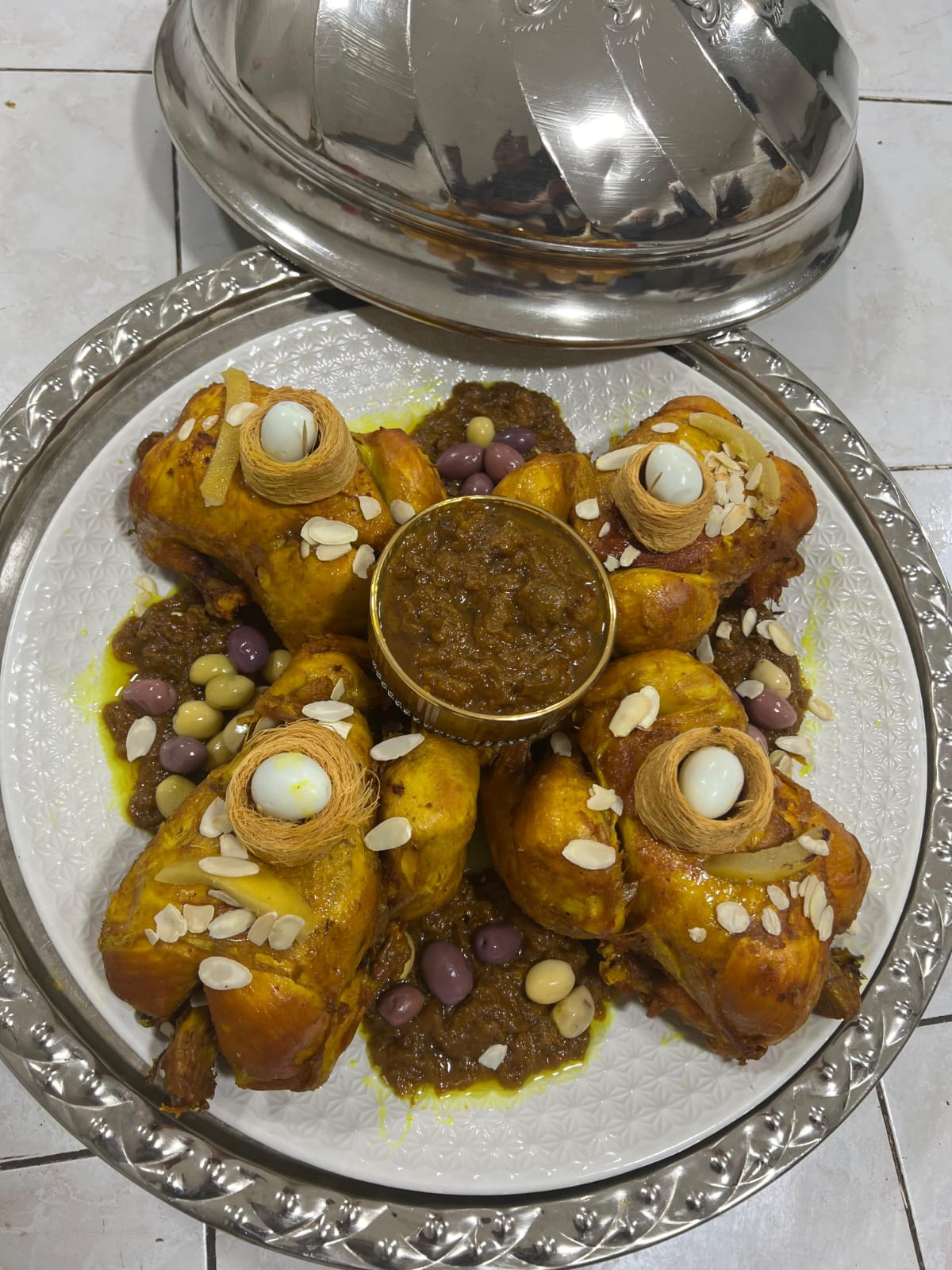 Djaj bdeghmira marocain fait maison