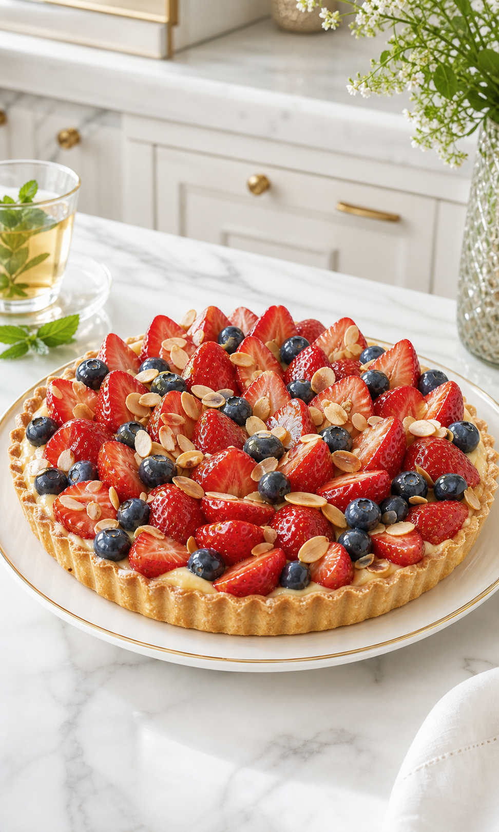 Tarte aux fruits faite maison